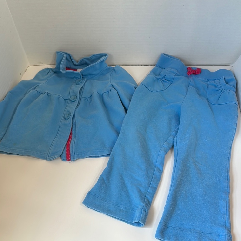Circo blue 2 piece outfit size 2t